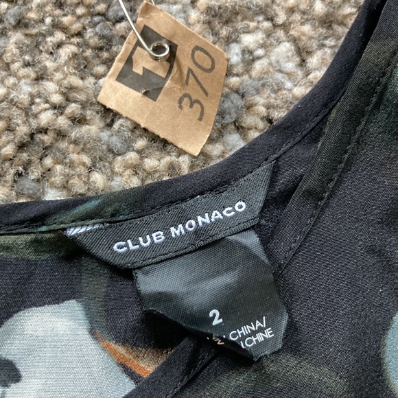 💙Club Monaco Floral Print Mini Dress - Picture 2 of 12